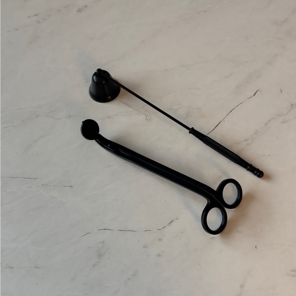 Black Wick Trimmer and Snuffer for Candle Care - Picture 3 of 3